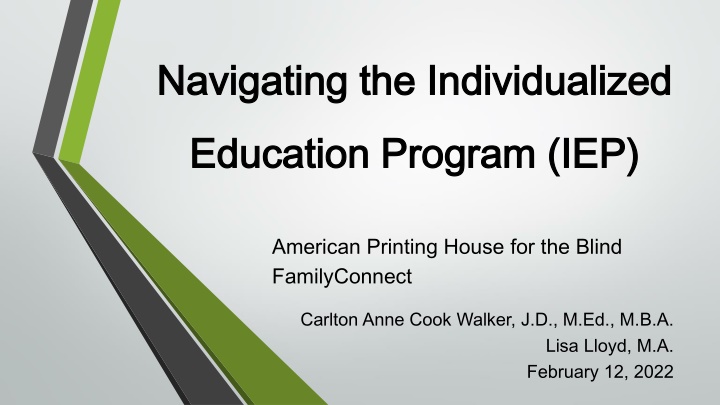 navigating the individualized navigating n.w