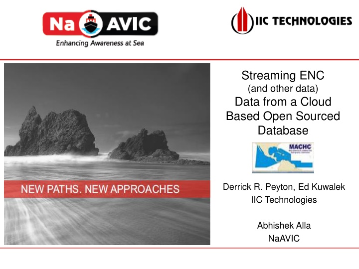 streaming enc and other data data from a cloud n.w