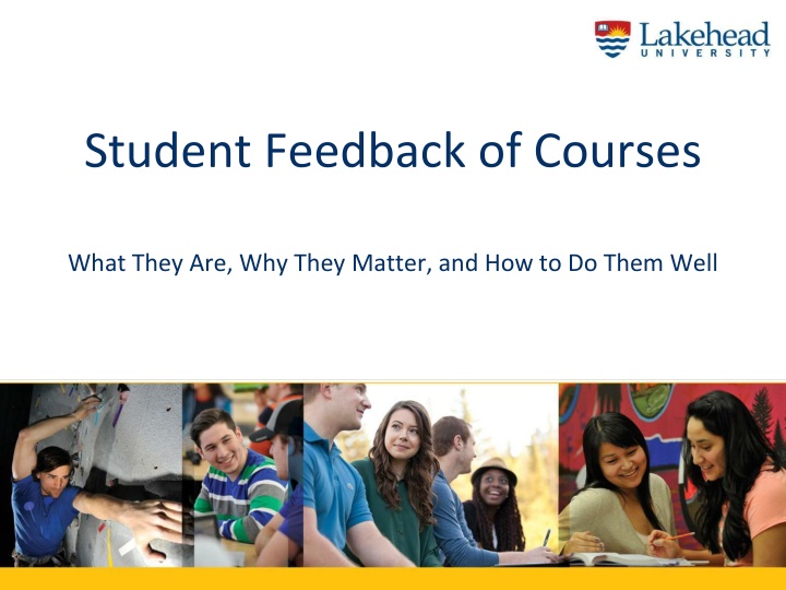student feedback of courses n.w