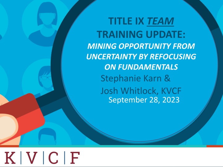 title ix team training update mining opportunity n.w