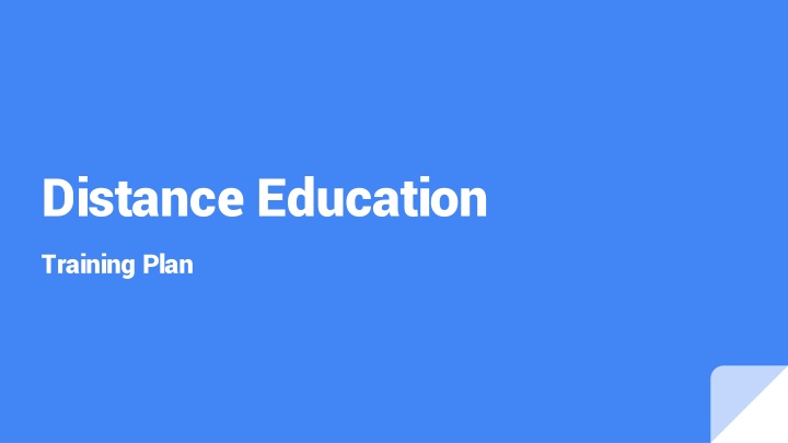 distance education n.w