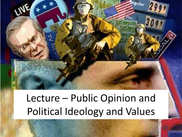 lecture public opinion and political ideology n.w