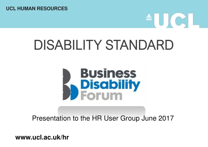 ucl human resources n.w