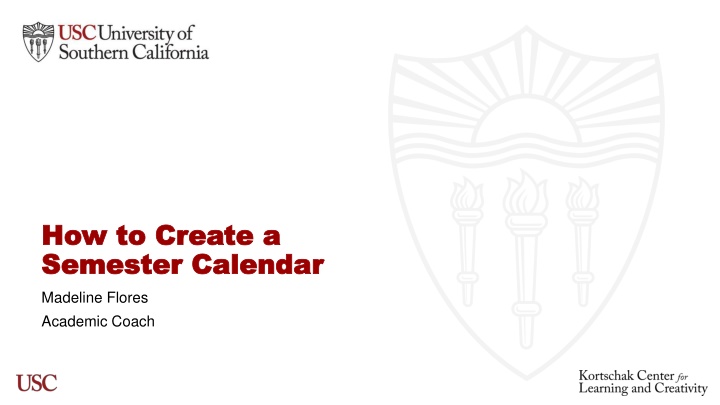 how to create a how to create a semester calendar n.w