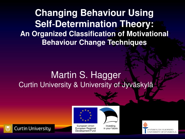 changing behaviour using self determination n.w