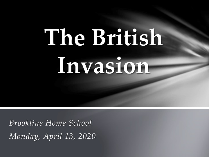 the british invasion n.w