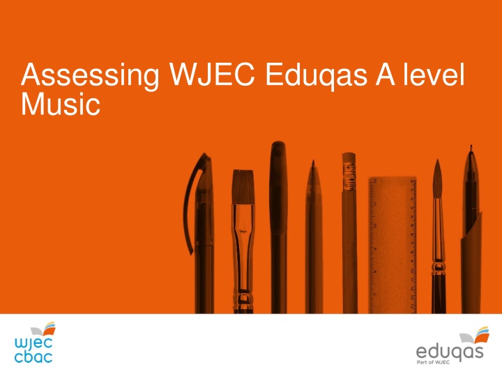 assessing wjec eduqas a level music n.w
