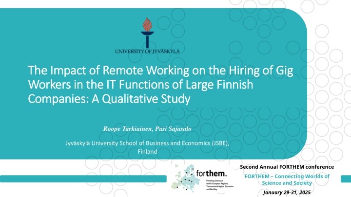 the impact of remote working on the hiring n.w