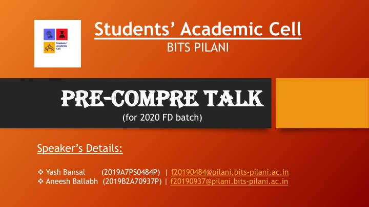 students academic cell bits pilani n.w