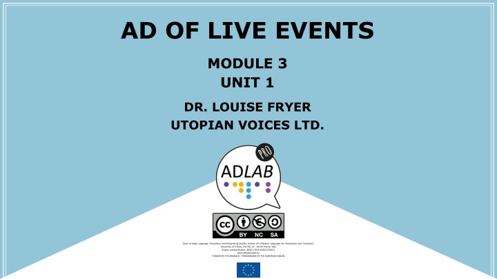 ad of live events n.w