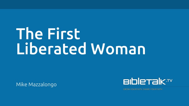 the first liberated woman n.w