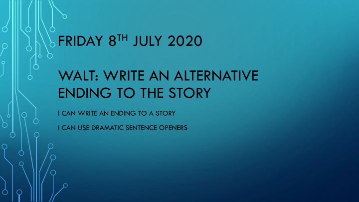 friday 8 th july 2020 n.w