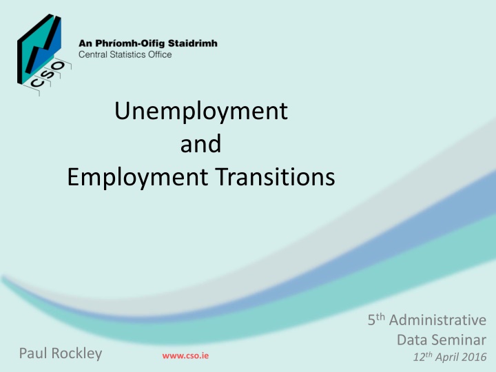 unemployment and employment transitions n.w