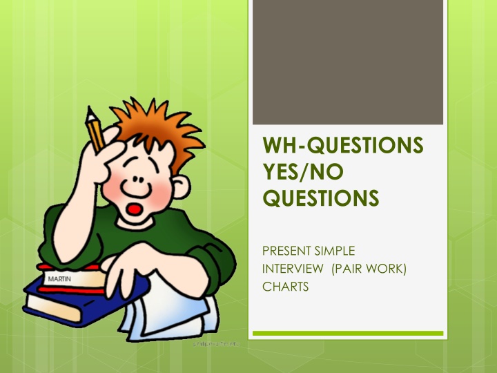 wh questions yes no questions n.w