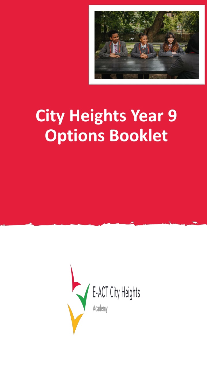 city heights year 9 options booklet n.w