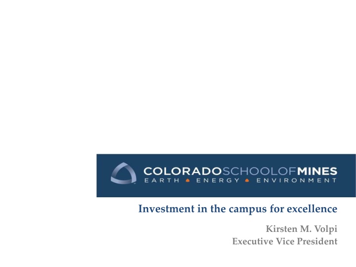 investment in the campus for excellence n.w