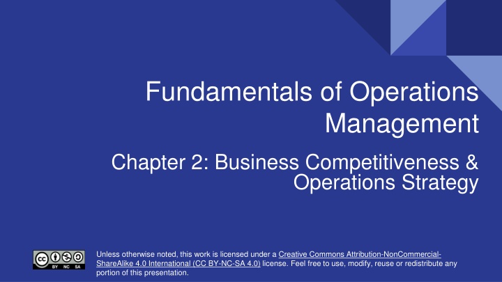 fundamentals of operations n.w