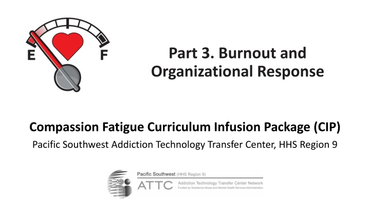 part 3 burnout and organizational response n.w