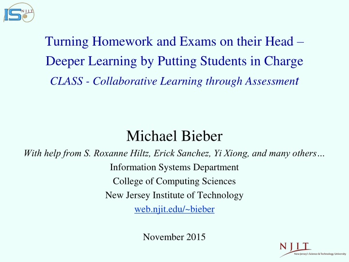 turning homework and exams on their head deeper n.w
