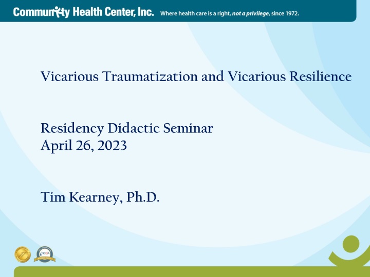 vicarious traumatization and vicarious resilience n.w