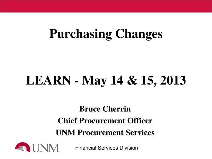 purchasing changes n.w