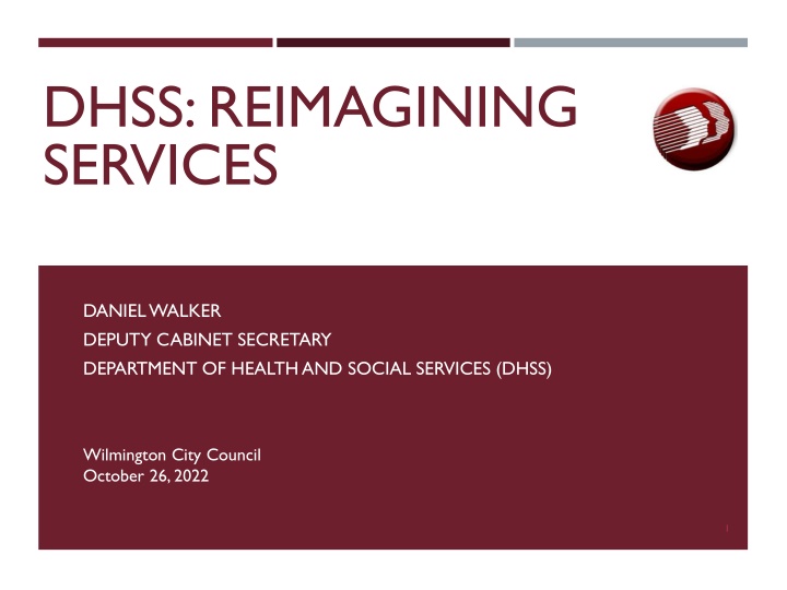 dhss reimagining services n.w