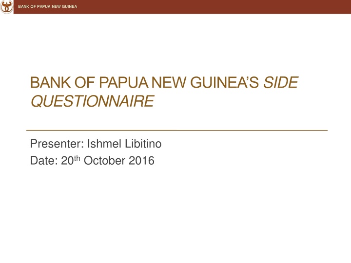 bank of papua new guinea n.w