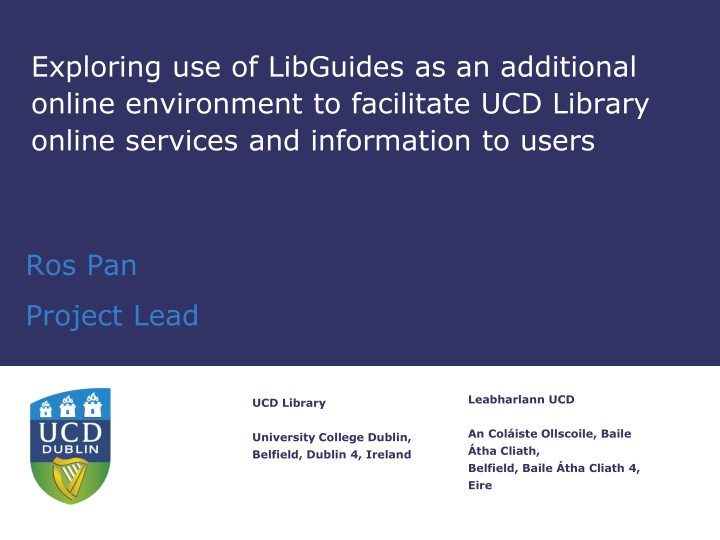 exploring use of libguides as an additional n.w