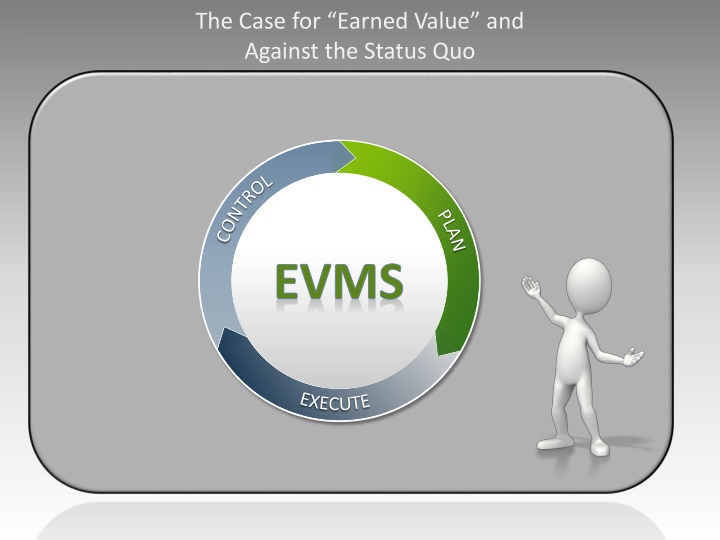 the case for earned value and against the status n.w