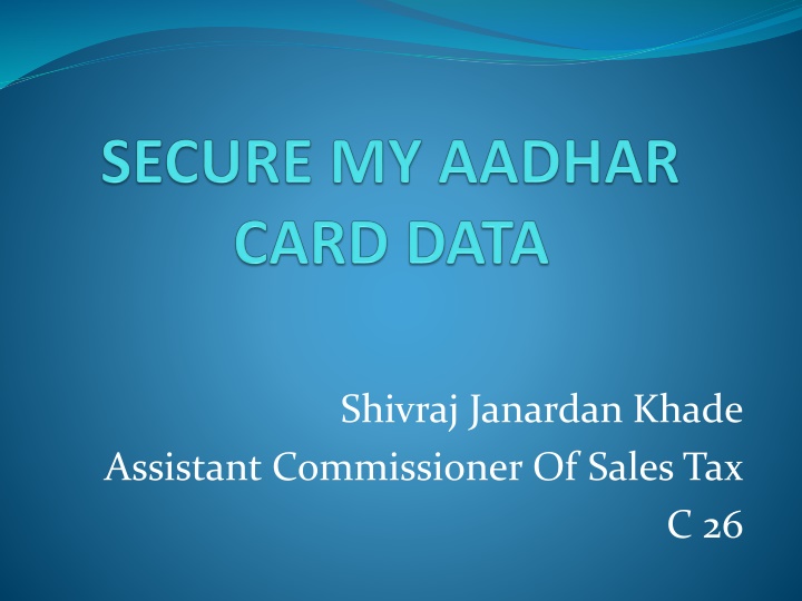 shivraj janardan khade n.w