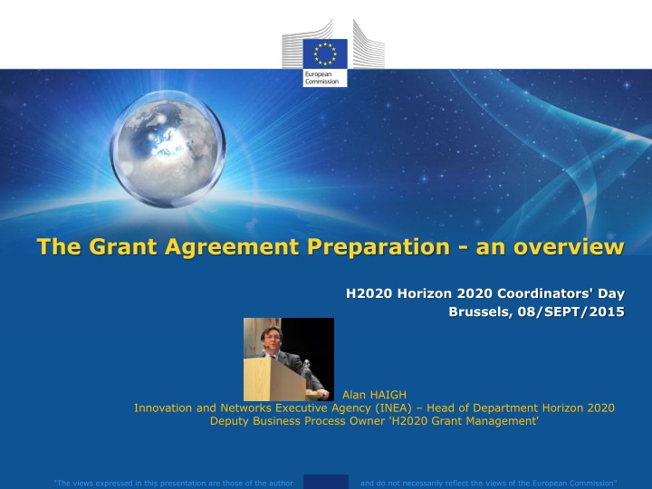 the grant agreement preparation an overview n.w