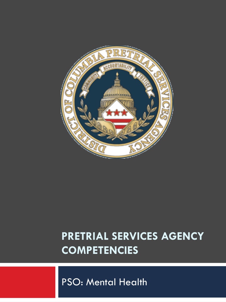pretrial services agency competencies n.w
