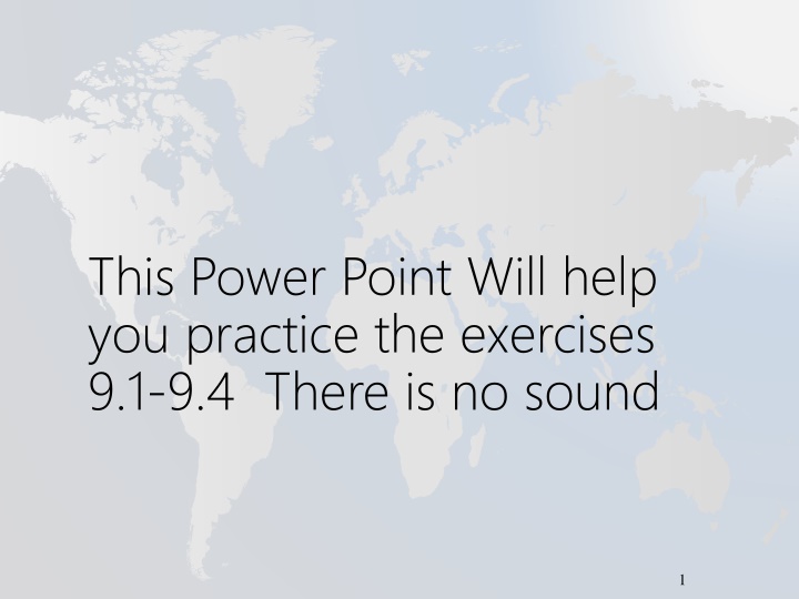 this power point will help you practice n.w