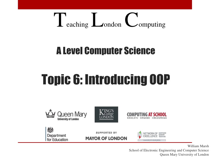 t eaching l ondon c omputing n.w