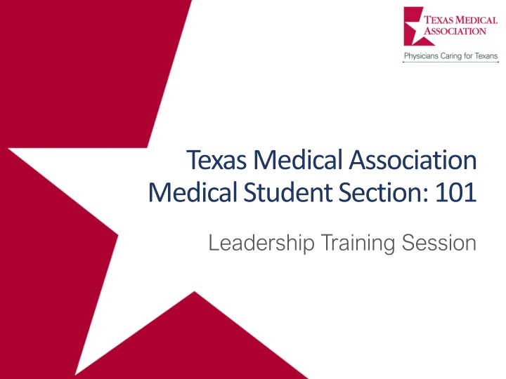 texas medical association medical student section n.w
