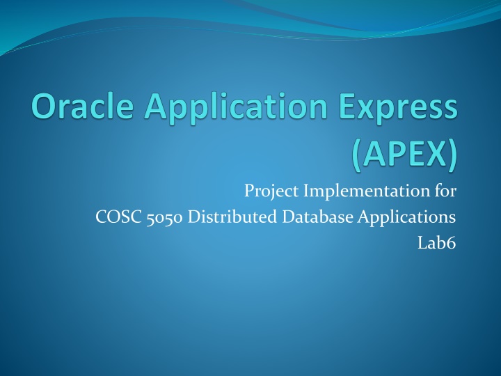 project implementation for n.w