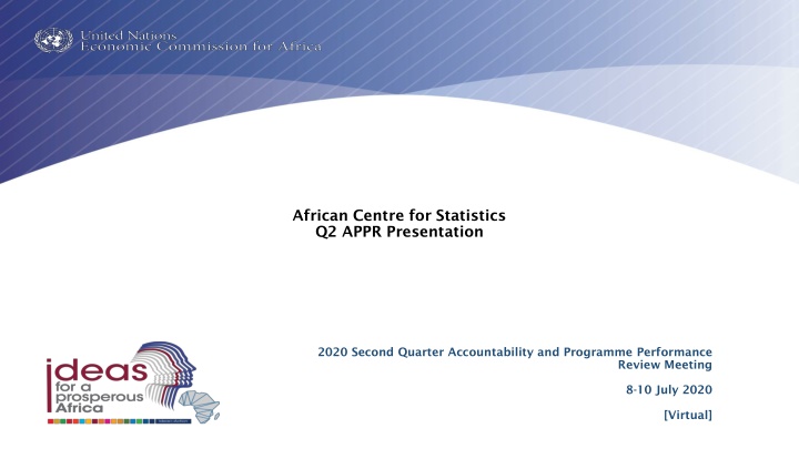 african centre for statistics q2 appr presentation n.w