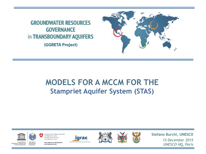 models for a mccm for the stampriet aquifer n.w