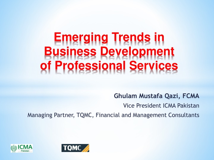 emerging trends in business development n.w