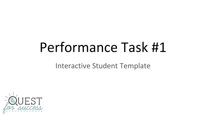 performance task 1 n.w