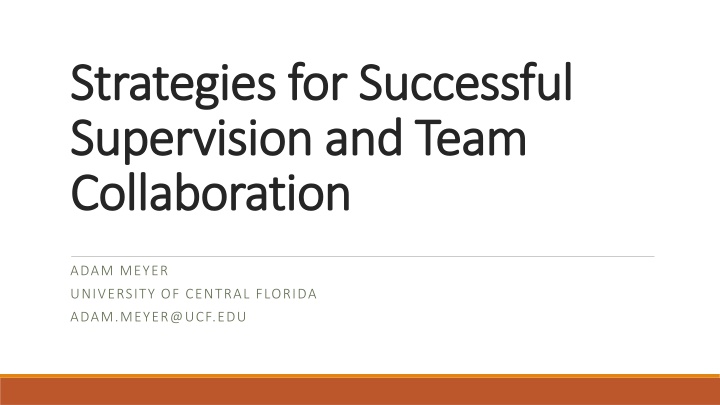 strategies for successful strategies n.w