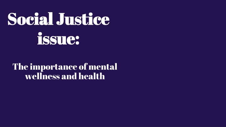 social justice social justice issue issue n.w