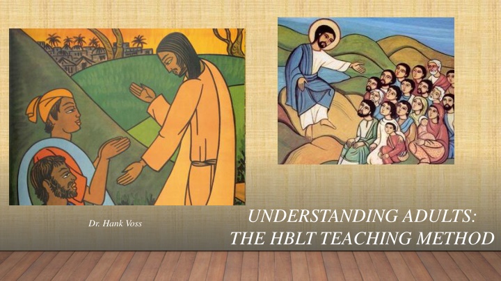 understanding adults the hblt teaching method n.w