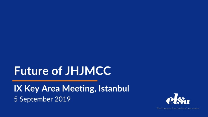 future of jhjmcc n.w
