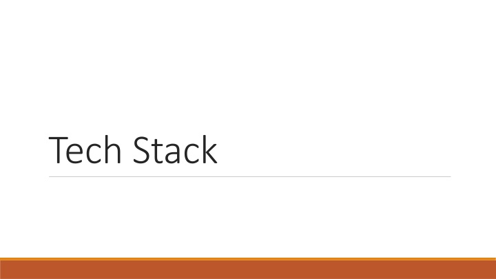 tech stack n.w