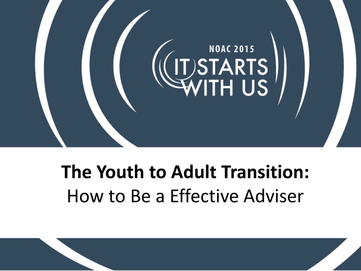 the youth to adult transition n.w