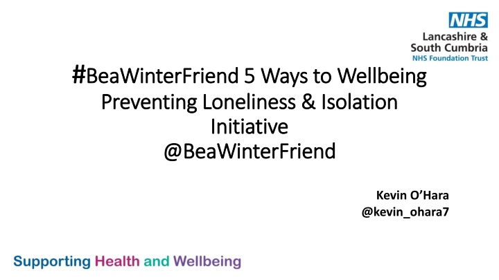beawinterfriend beawinterfriend 5 ways n.w