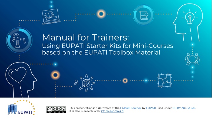 manual for trainers using eupati starter kits n.w