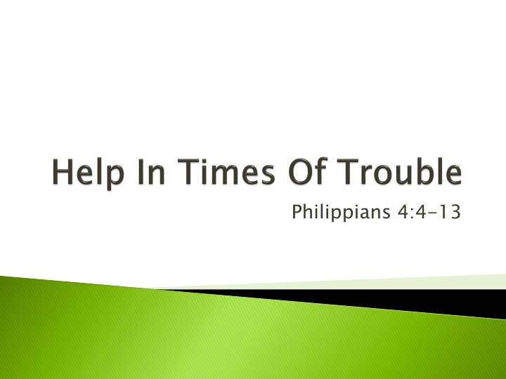 philippians 4 4 13 n.w