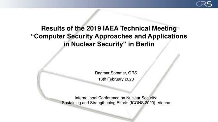results of the 2019 iaea technical meeting n.w